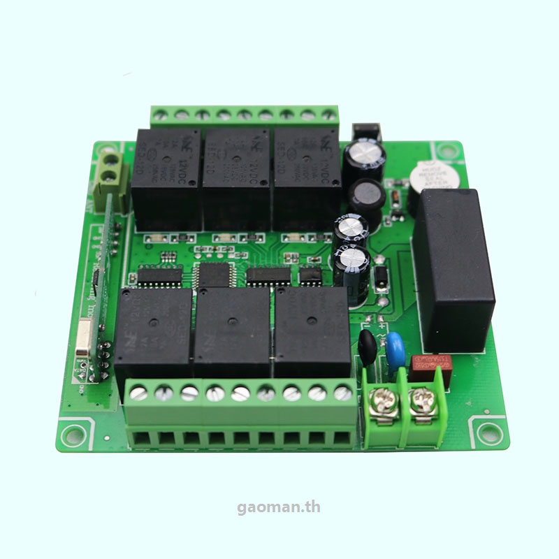 รีเลย์สวิตช์รีโมตคอนโทรลไร้สาย 110V 220V 6CH 220V เอาท์พุตวิทยุ RF 30 ...