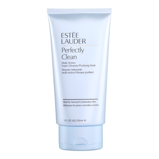 สะอาด เนียน Estee Lauder Blue Cleansing and Softening Facial Cleanser/Facial Cleanser 150ml  น้ำนมทำความสะอาด   เอสเต้ ลอร์เดอร์ บลู คลีนซิ่ง แอนด์ ซอฟท์เทนนิ่ง เฟเชียล คลีนเซอร์/เฟเชียล คลีนเซอร์ 150มล.