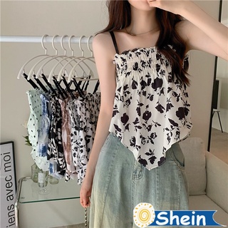 Shein🔥พร้อมส่ง🔥เสื้อกล้ามเกาหลีผู้หญิง เสื้อกล้ามผู้หญิงแฟชั่น น่ารัสไตล์เกาหลี ผ้านิ่มใส่สบาย มี7สี 6096