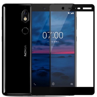 ฟิล์มกระจกนิรภัยกันรอยหน้าจอ 9D สําหรับ nokia 7Plus nokia 7 plus