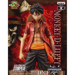 Luffy Stampede ของแท้ JP แมวทอง - Grandline Men Banpresto [โมเดลวันพีช]