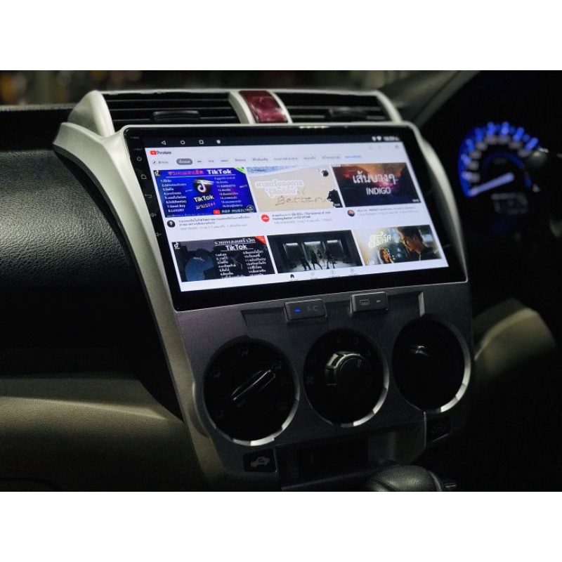 จอAndroid  Honda City  2008  2013  ALPHA COUSTIC อัลฟ่า คูสติกส์ ฮอนด้า ซิตี้ จอแอนดรอย จอติดรถยนต์ 