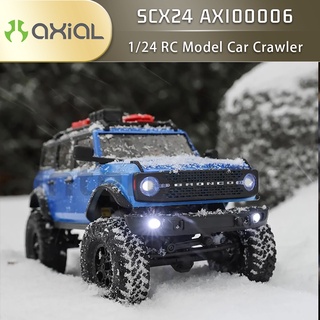 Axial SCX24 AXI00006 โมเดลรถไต่หินบังคับวิทยุ 1/24 RTR 2.4GHz เปลือกแข็ง พร้อมรีโมตคอนโทรล สําหรับผู้ใหญ่ และเด็ก