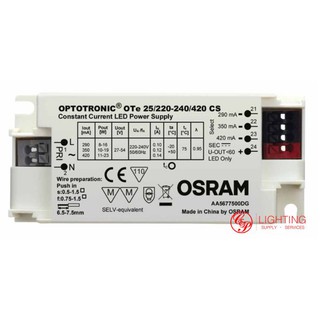 Constant Current LED Power Supply OTe 25/220-240/420 CS
