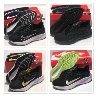 Nike Zoom Winflo 7 (size40-45) ดำล้วน + มี8สี