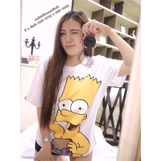 เสื้อ Marvel ลิขสิทธิ์แท้ 100% ลาย simpson น่ารักมาก ราคาป้าย 990.-฿ น่ะค่ะ