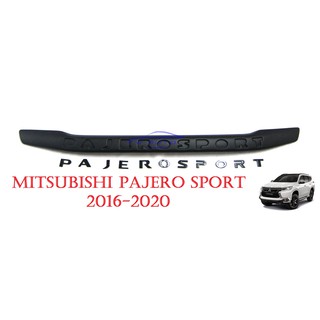 (1ชุด) คิ้วประตูหลัง มิตซูบิชิ ปาเจโร สปอร์ต ปี 2016-2020 สีดำด้าน MITSUBISHI PAJERO SPORT คิ้วท้าย คิ้วฝากระโปรงหลัง