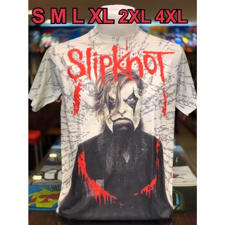 เสื้อวง Slipknit OVP (โอเวอร์ปริ้นท์) แขนสั้น ผ้าคอตตอนผสมโพลี พิมลายทั้งตัว