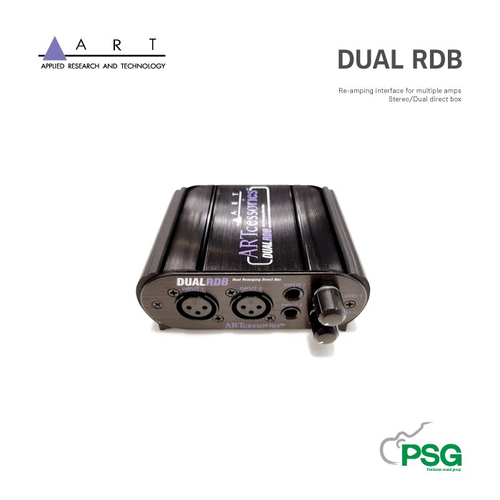 ART -DUAL RDB ACTIVE &amp; PASSIVE DI'S Dual direct box
