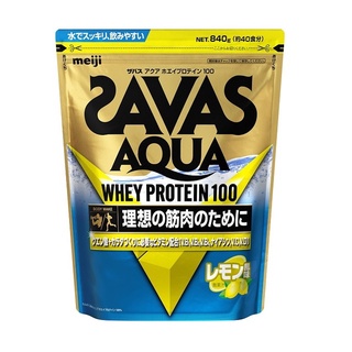 MEIJI SAVAS AQUA WHEY PROTEIN 100 Grapefruit Lemon เมจิ ซาวาส เวย์โปรตีน 100 รูปแบบผง รสเกรปฟรุ๊ท เลมอน ขนาด 840 G