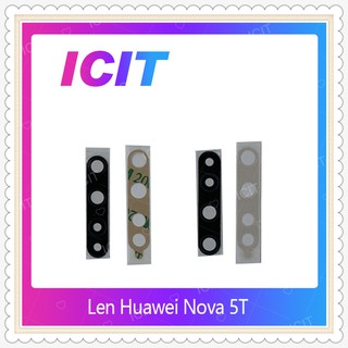 Lens Huawei Nova 5T อะไหล่เลนกล้อง กระจกเลนส์กล้อง กระจกกล้องหลัง Camera Lens (ได้1ชิ้น) อะไหล่มือถือ ICIT-Display