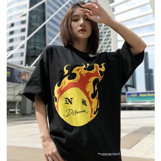 เสื้อยืดโอเวอร์ไซส์ Nrez Meteorite Emoji