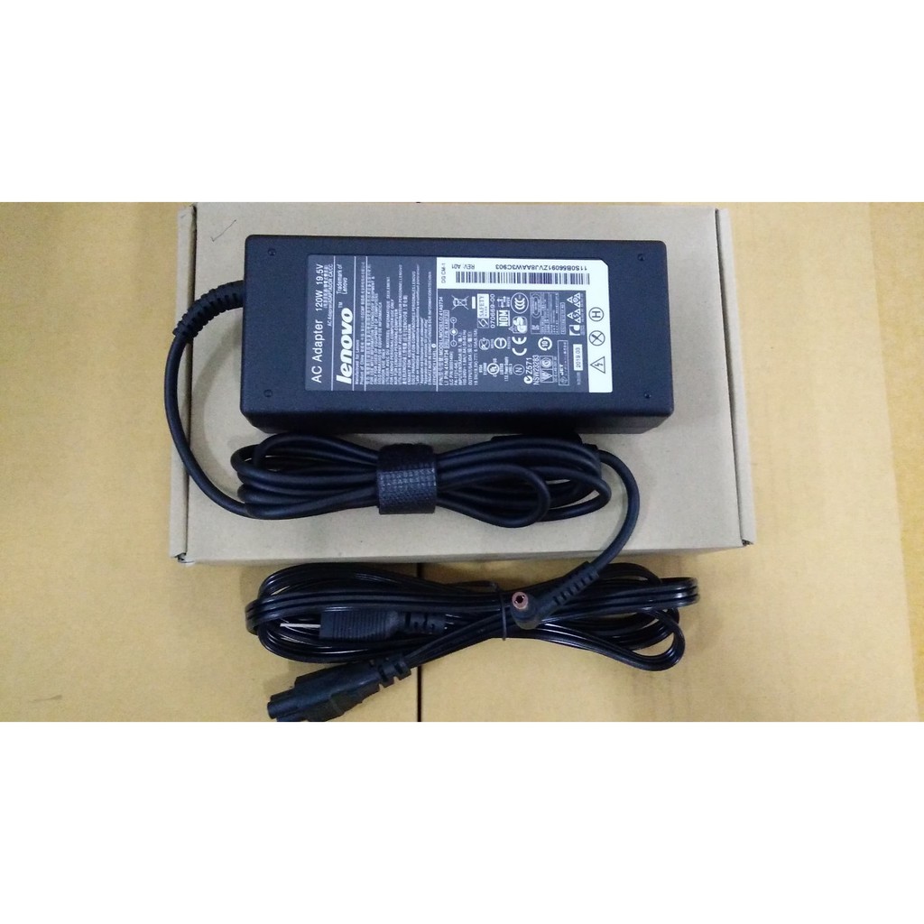 Adapter Lenovo 19V 6.15A ขนาดหัวเสียบ(5.5x2.5) //สายชาร์ตไฟโน๊ตบุค //All in one แอมป์สูง คุณภาพดีเยี่ยม ประกัน 6เดือน