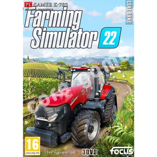 Farming simulator 22 (V.1.1.1 + 4 DLCs)  แผ่นเกมส์ แฟลชไดร์ฟ เกมส์คอมพิวเตอร์  PC โน๊ตบุ๊ค
