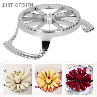 Just Kitchen Fruit Cutter Multifunction 304 Stainless Steel Apples Cutting Tool Accessory