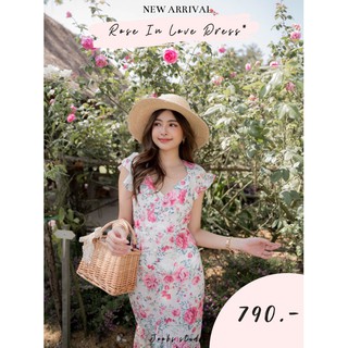 #JBS318 Rose in Love Dress