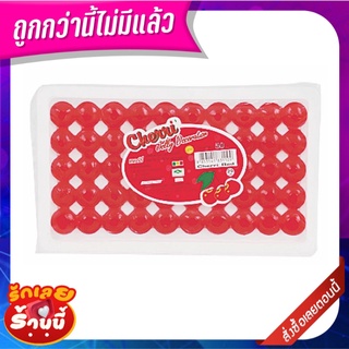 ดีลิคัพ เยลลี่เชอร์รี่ กลิ่นสตรอว์เบอร์รี่ 220 กรัม x 55 ลูก Delicup Jelly Cherry Strawberry Flavored 220g x 55 pcs