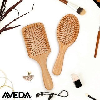 **พร้อมส่งจากไทย**Aveda wood Comb แปรงหวีผมบำรุงเส้นผมหนังศรีษะ มีโลโก้Aveda