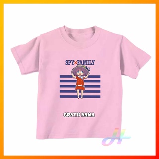 เสื้อยืด พิมพ์ลาย Chibi Anya Forger Spy X Family สําหรับเด็กผู้หญิง 135