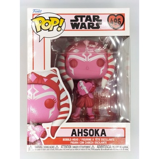 Funko Pop Star Wars The Mandalorian - Ahsoka With Heart Box #496