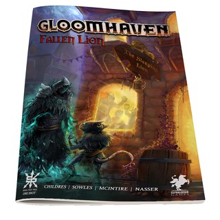 Gloomhaven: Fallen Lion หนังสือการ์ตูน ภาษาอังกฤษจากเกม Gloomhaven