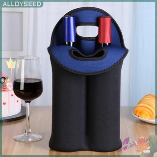 AL Wine Bottle Cooler Neoprene Double Bottle Protective Cover Sleeve Holder