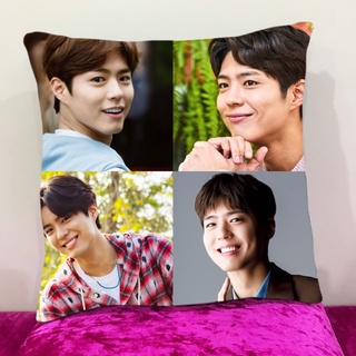 หมอนอิงสั่งทำ ใส่ได้4รูป หมอนอิงขนนุ่ม หมอนอิงโซฟา หมอนอิงในรถ หมอนอิง Cushions Park Bo Gum พัคโบกัม