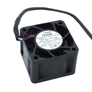 High Speed Miner Mining PSU Cooling Fan 40MM 12V 0.52A 04028DA-12R-AWF 4028 40X40X28mm 1U 2U Server PWM Cooler Fan