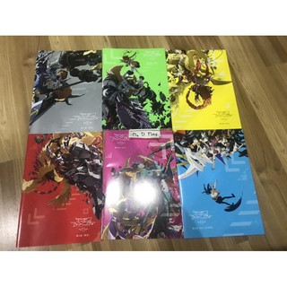 digimon tri art movie book เล่ม 1-6