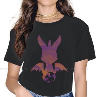 เสื้อยืดแขนสั้นลําลอง พิมพ์ลาย Spyro the Dragon Game Blusas สไตล์ฮาราจูกุ แฟชั่นวินเทจ สําหรับผู้หญิง