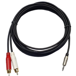 Amphenol CA52-4143-WB-015(M) 3.5mm Phone (Stereo)(1) to RCA(2) สายสัญญาณออดิโอ ความยาว 15เมตร