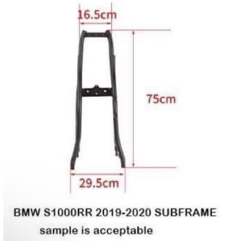 เปลท้ายแต่ง S1000RR 2019