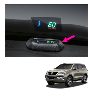 Projector แสดงความเร็ว สีดำ 1 ชิ้น ของแท้ สำหรับ โตโยต้า Toyota ฟอร์จูนเนอร์ Fortuner SUV ปี 2015 2016 2017 2018 2019