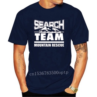 oversize T-shirt เสื้อยืด ผ้าฝ้าย พิมพ์ลายกู้ภัย SAR - Search RESCUE: MOUNN RESCUE TEAM สําหรับผู้ชาย BBakah78KPbong18 S