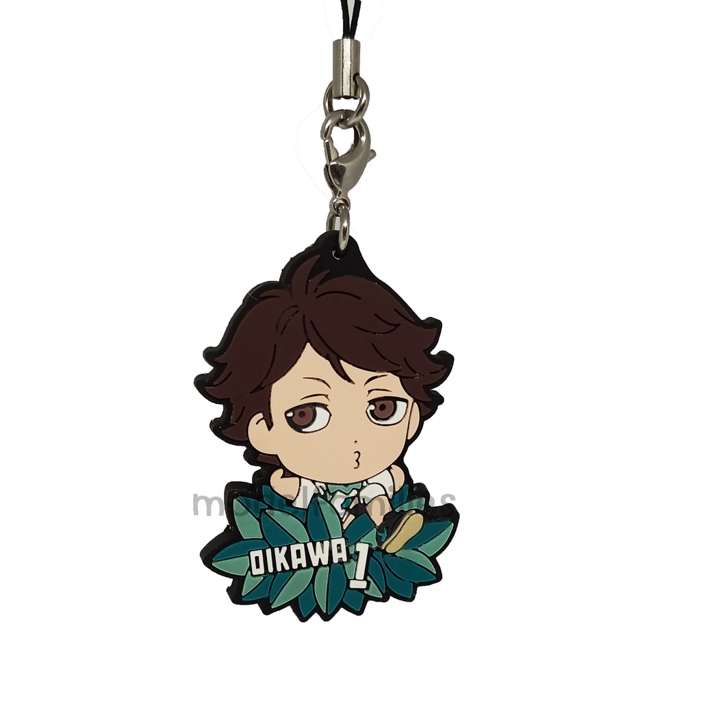 Toru Oikawa พวงกุญแจป้ายยางการ์ตูน Haikyuu ไฮคิว คู่ตบฟ้าประทาน งานลิขสิทธิ์แท้ Banpresto แท้จากญี่ป