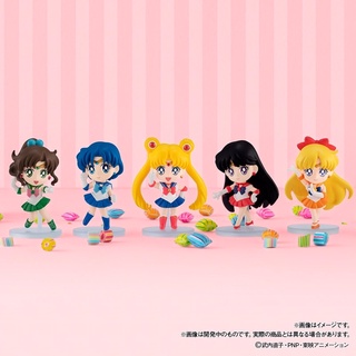 ChibiMasters Sailor Moon Premium Set กาชาปอง เซเลอร์มูน เซเลอมูน Gashapon Gachapon โมเดล ฟิกเกอร์แท้ มาสคอต Mercury Mars