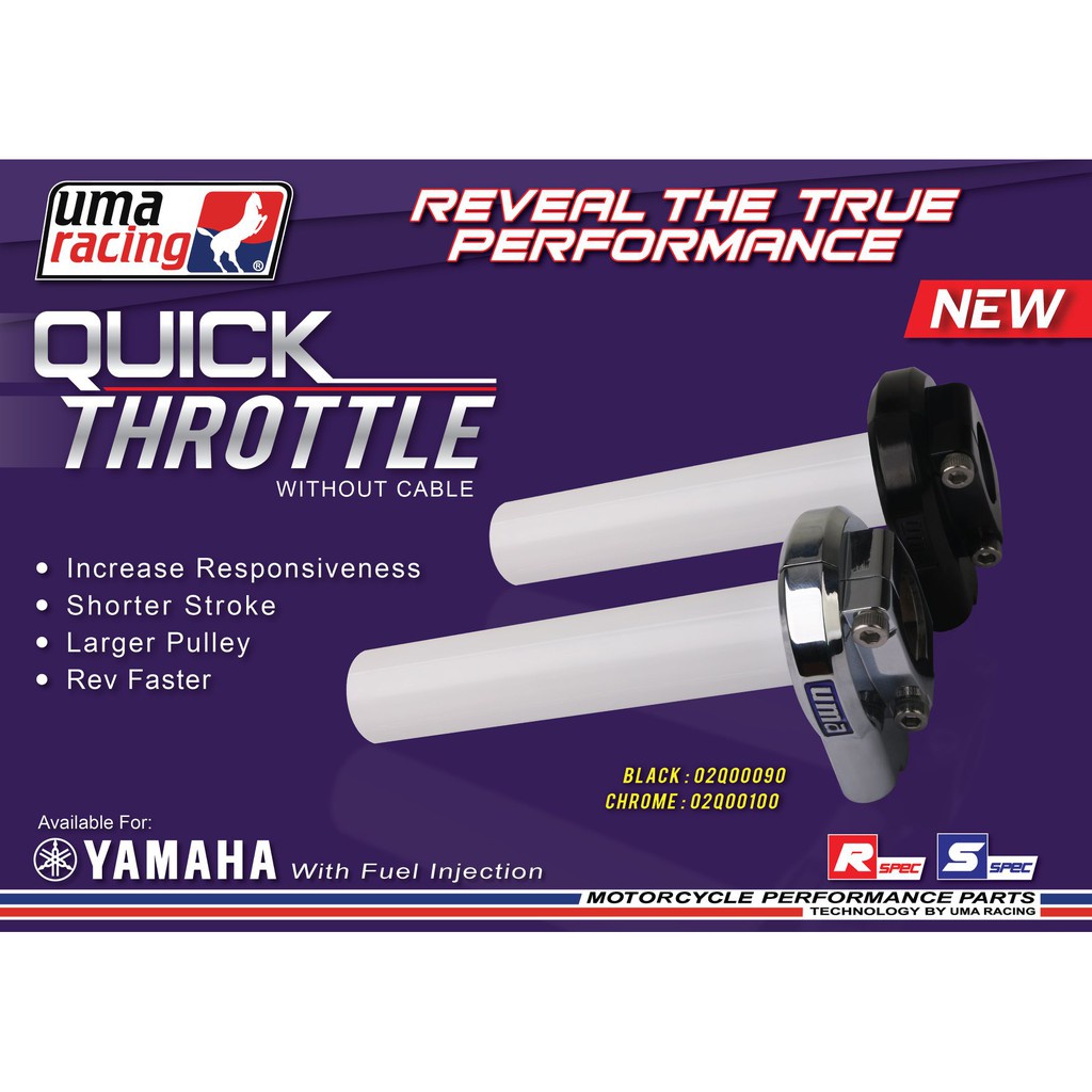 QUICK THROTTLE YAMAHA LC135 / EX5 / SRL UMA RACING