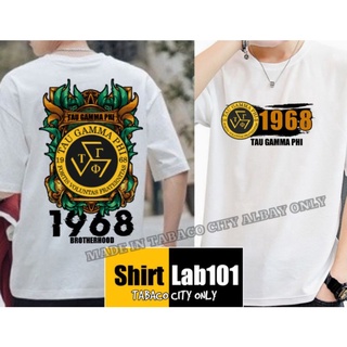 Tee เสื้อเด็กหญิง - Shirtlab101 TGP Triskelion Fratshirt รหัสภราดรภาพการออกแบบดั้งเดิม 2022 ท็อปส์ซู