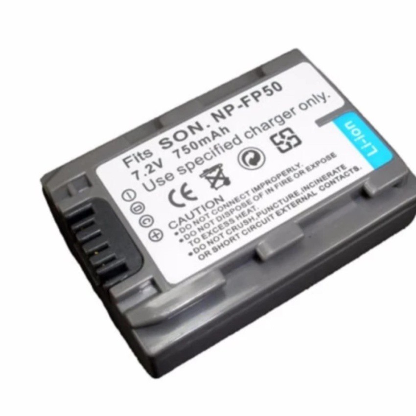 SONY Digital Camera Battery รุ่น NPFP50(Grey) 334 Shopee Thailand