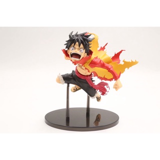 โมเดลฟิกเกอร์ อนิเมะ BWFC Luffy One Piece สีเหลือง สําหรับตกแต่ง♠