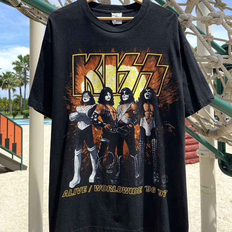 เสื้อวง Kiss TJ 90’s แท้