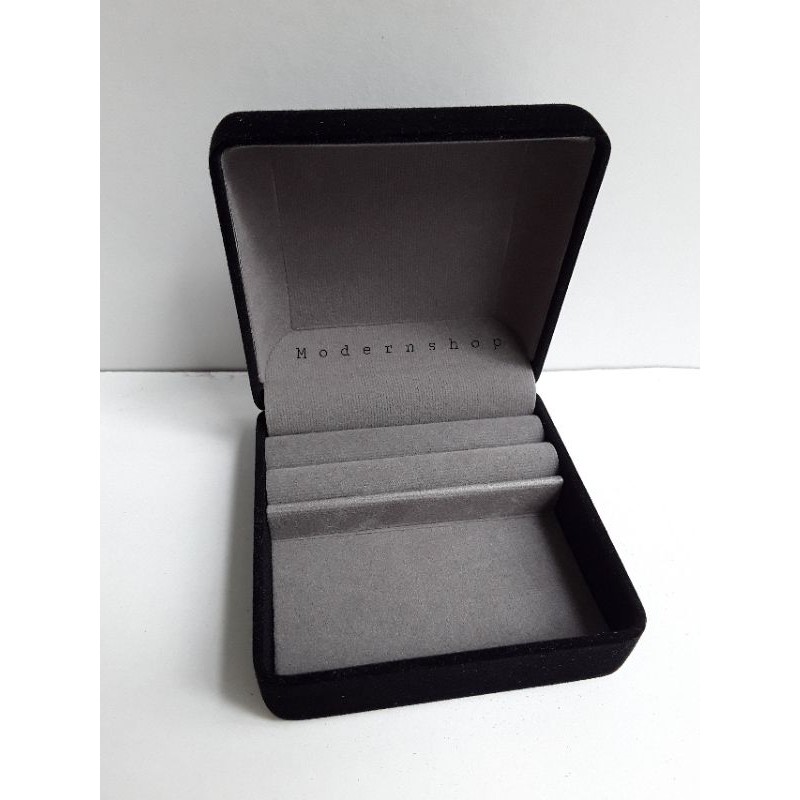 กล่องกำมะหยี่เก็บเครื่องประดับครบเซ็ท สีแฟนซีหรูหรา ขนาด 9×9×5 ซม. - รูปที่ 2