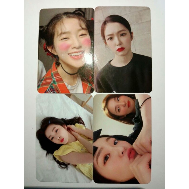 ภาพถ่าย IRENE SEULGI MONSTER PC IRENE SEULGI กํามะหยี่สีแดง