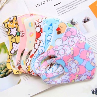 มาสก์/หน้ากากอนามัยลายการ์ตูน ทรงpitta mask แบบชั้นหนา