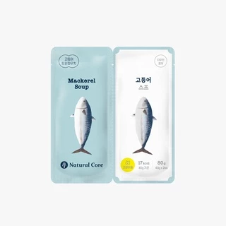 Natural Core Twin Pouch ซุปอาหารเปียก สำหรับแมว นำเข้าจากเกาหลี 🇰🇷