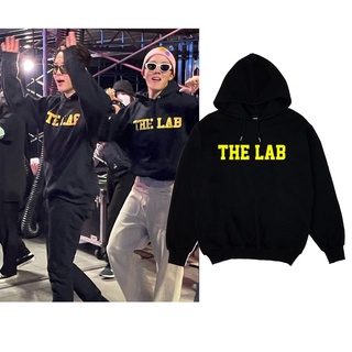 Bangtan JIMIN The LAB เสื้อแจ็กเก็ต มีฮู้ด พิมพ์ลายสกรีนด้านหน้า (ไม่เป็นทางการ)