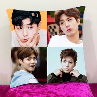 หมอนอิงสั่งทำ ใส่ได้4รูป หมอนอิงขนนุ่ม หมอนอิงโซฟา หมอนอิงในรถ หมอนอิง Cushions PARK BO GUM พัคโบกัม