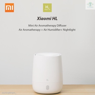 ▤⊕☢Xiaomi HL เครื่องทําความชื้น พ่นน้ำมันหอมระเหย แบบพกพา สำหรับฟอกอากาศ