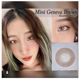 คอนแทคเลนส์ รุ่น Mini genvea brown (Dreamcolor) มีค่าสายตาตั้งแต่ 0.00-5.00 [กรอกโค้ด UVAEAPK ลด 40.-]