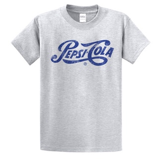 เสื้อยืดคอกลม สีขาว แขนสั้น แฟชั่น แนวสตรีท PEPSI COLA CLASSIC VINATGE 001